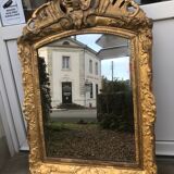 Golden gold leaf mirror, 18th, 101x69cm