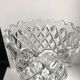 Art Deco crystal vase 50s