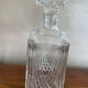 Cut glass carafe