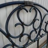 Tête de lit en rotin bambou vintage an 80