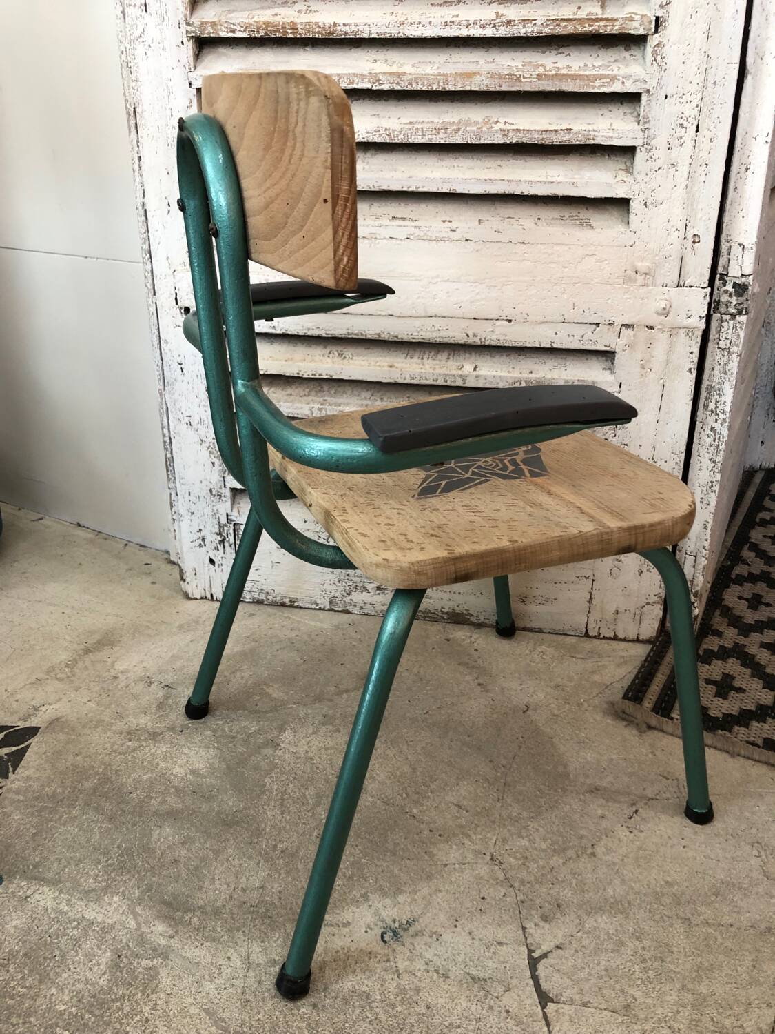 Wooden children's chair