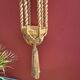 Large vintage macrame plant holder