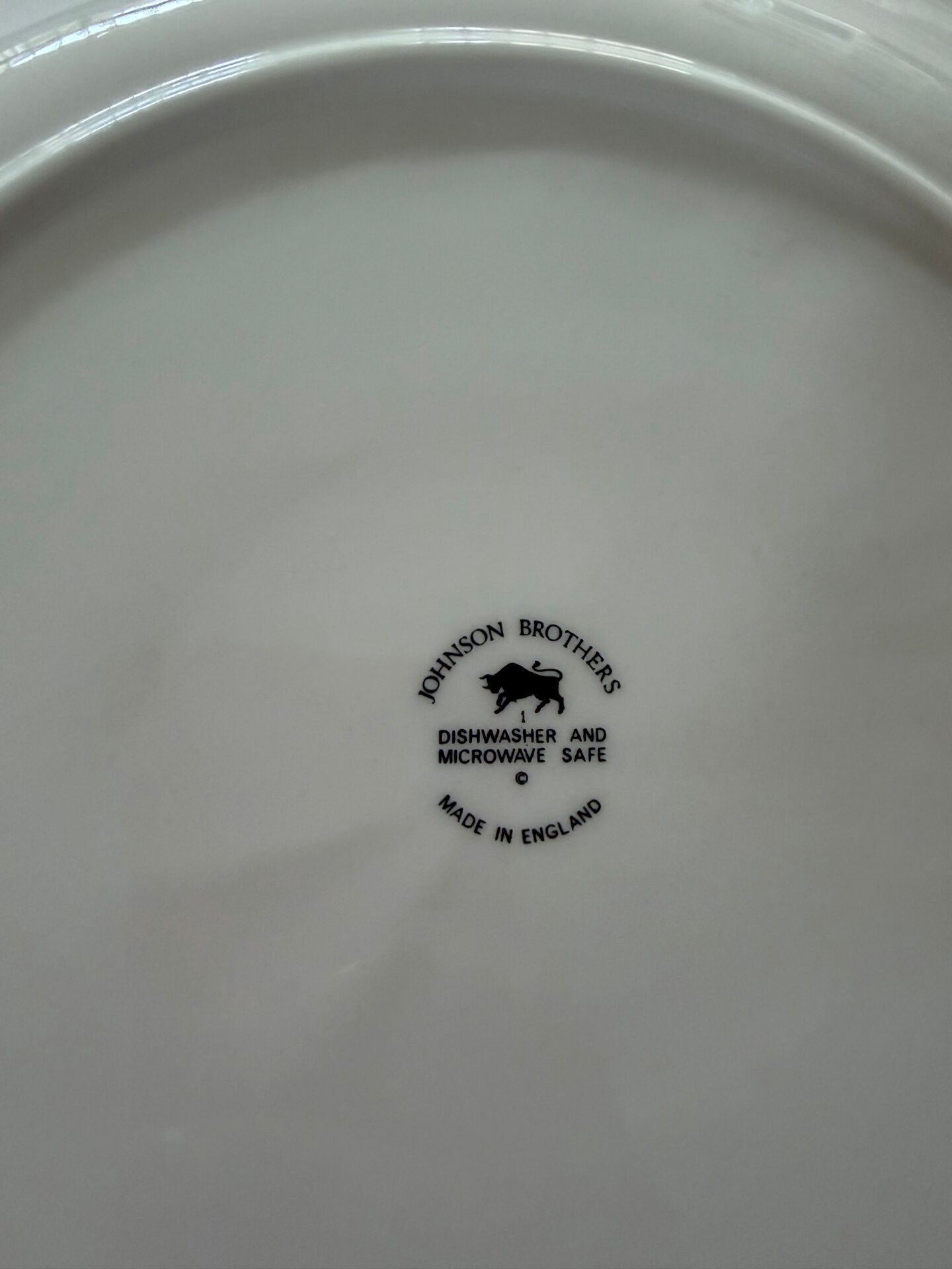 Plat octogonal Johnson Brothers