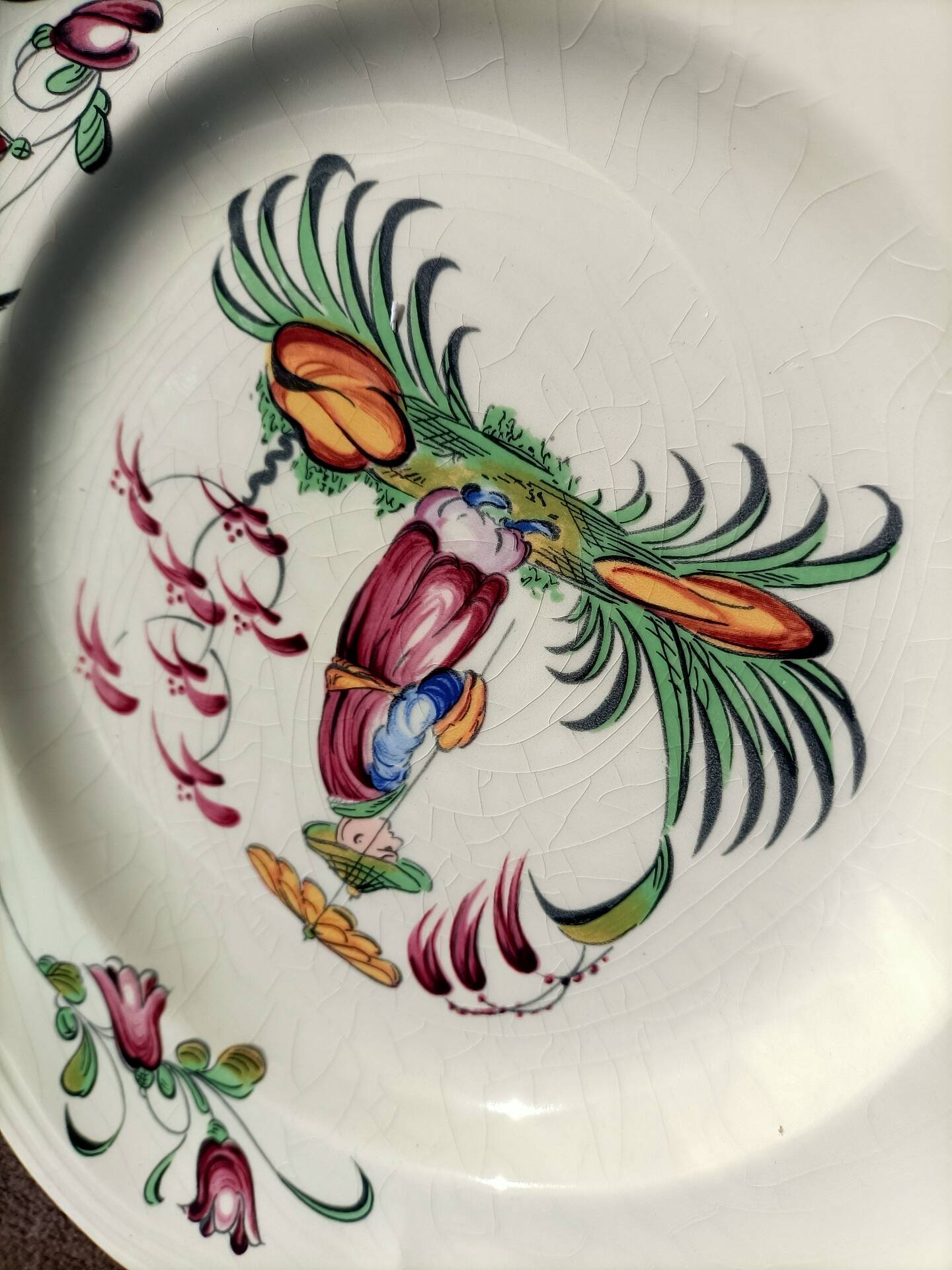 Set of plates x6 Longchamp