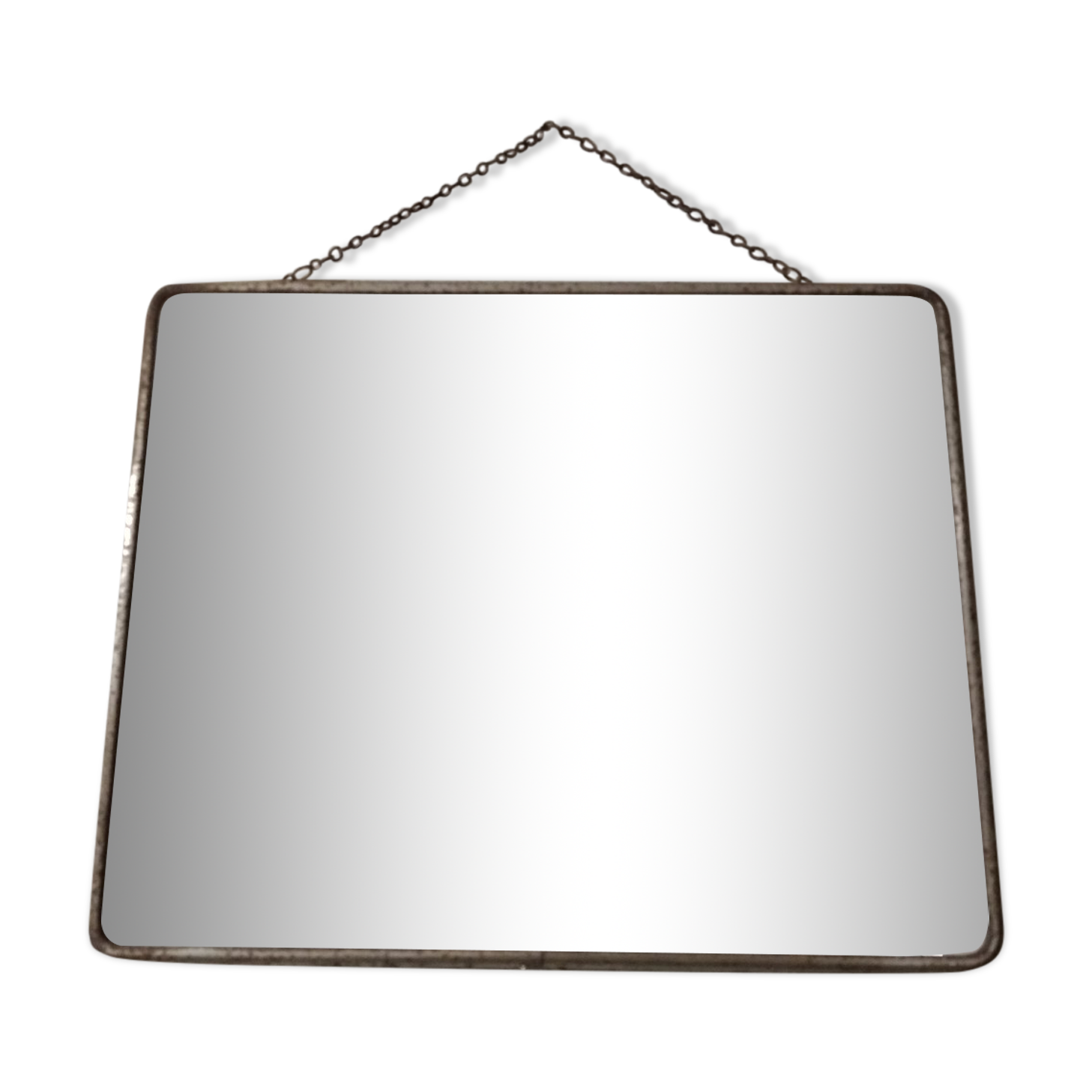 Vintage barber mirror