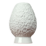 Vintage white porcelain vase German Model 605/2 by KPM Royal Porcelain, 1970s.