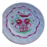 Assiette saint Clément chanteclerc
