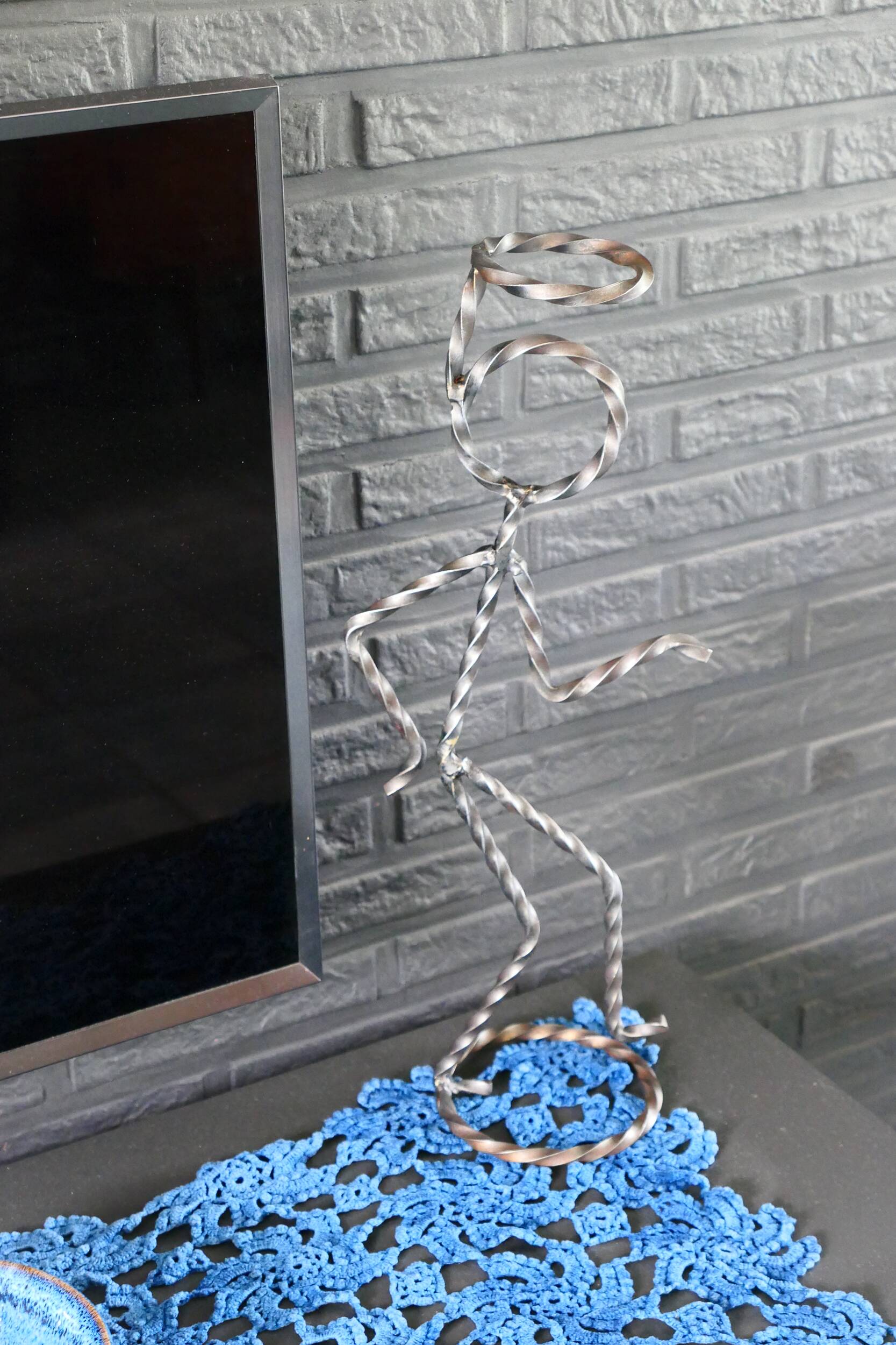 Stickman The Saint Simon Templar sculpture