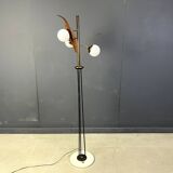 Mid century italian floor lamp attr. to Stilnovo, 1950s
