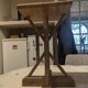 Tabouret design 3 essences de bois naturel