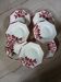 6 antique soup plates from Digoin and Sarreguemines