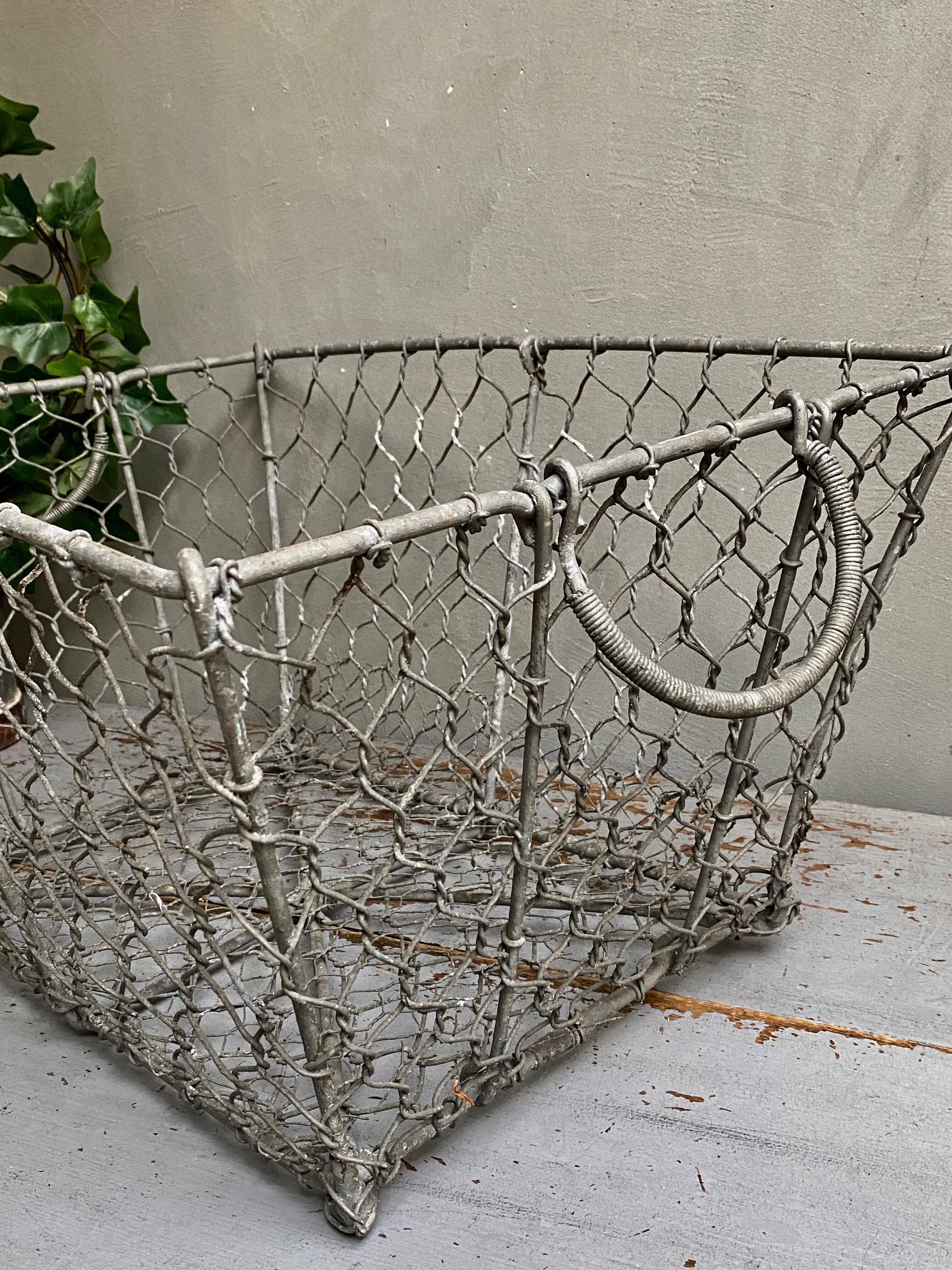 Old oyster basket