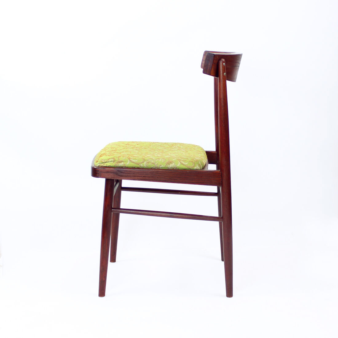 Set of 4 dining chairs in oak by ton, czechoslovakia 1960s