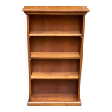 Scandinavian shallow solid wood shelf 1980