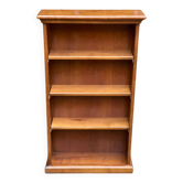 Scandinavian shallow solid wood shelf 1980