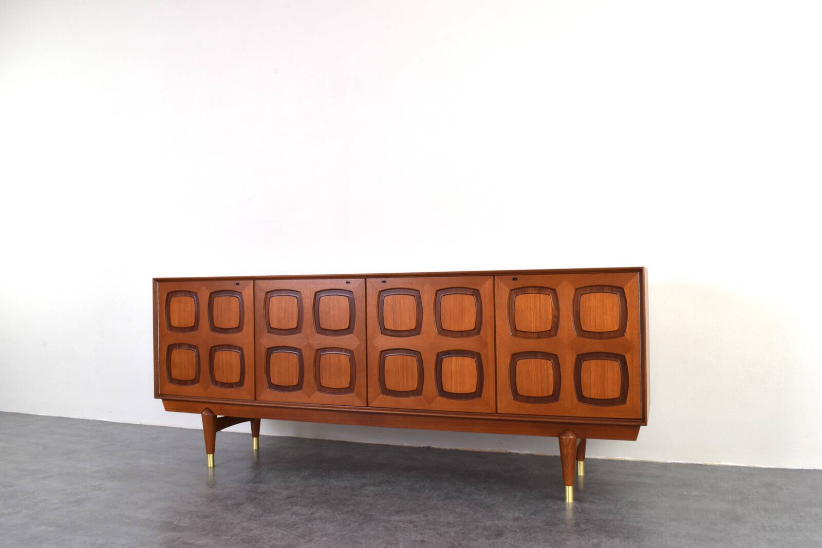Mid-Century Teak Sideboard by Rolf Rastad & Adolf Relling for Gustav Bahus