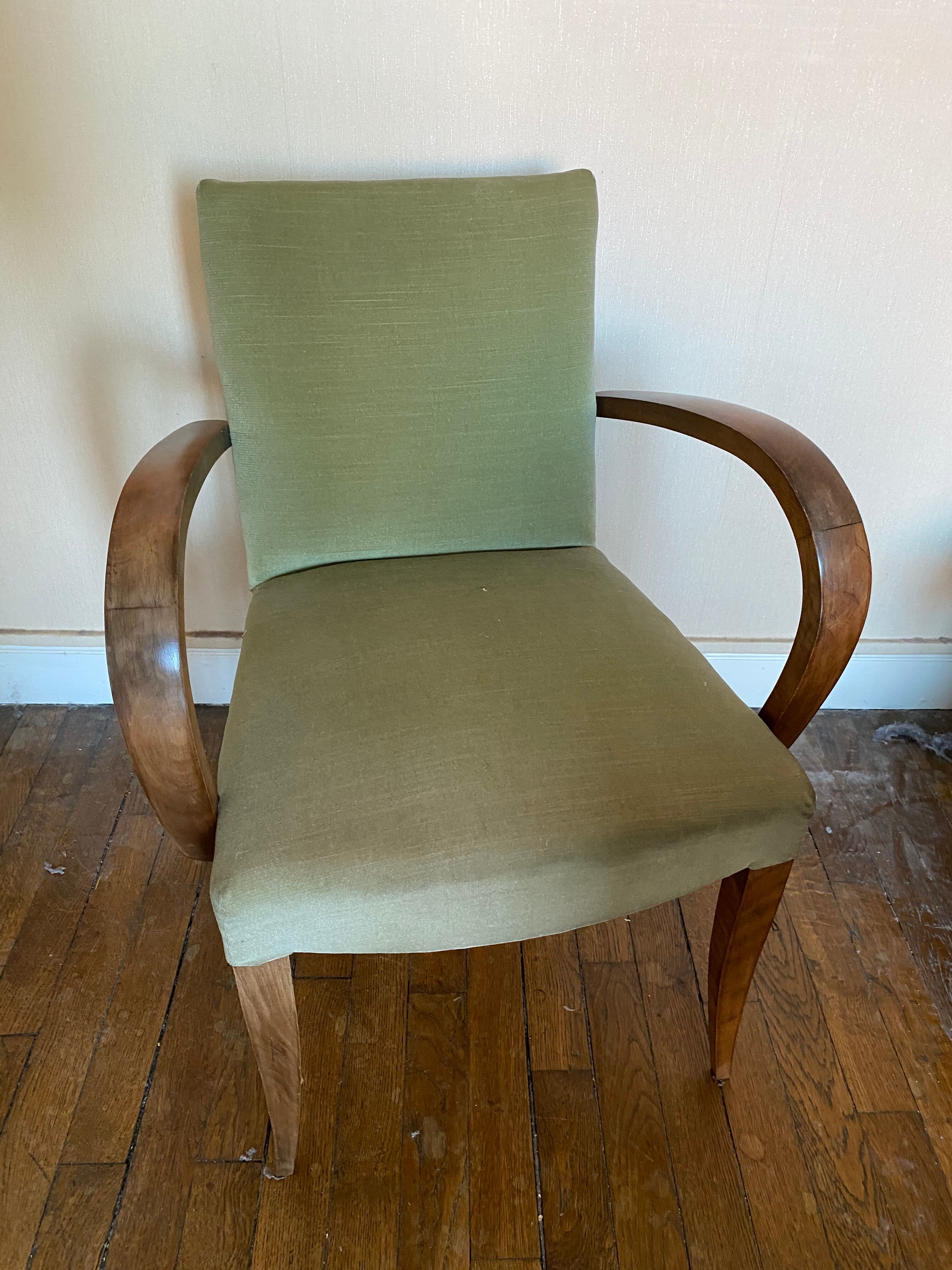 Lot of two bridge chairs