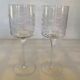 Pair of fish-shaped cut glass candlesticks