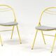 Pair of “plichaise” chairs, Souvignet edition, 1980