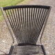Pair of chairs scoubidou of the years 60