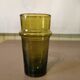 Large amber colored Beldi glasses