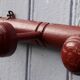 Wooden coat rack