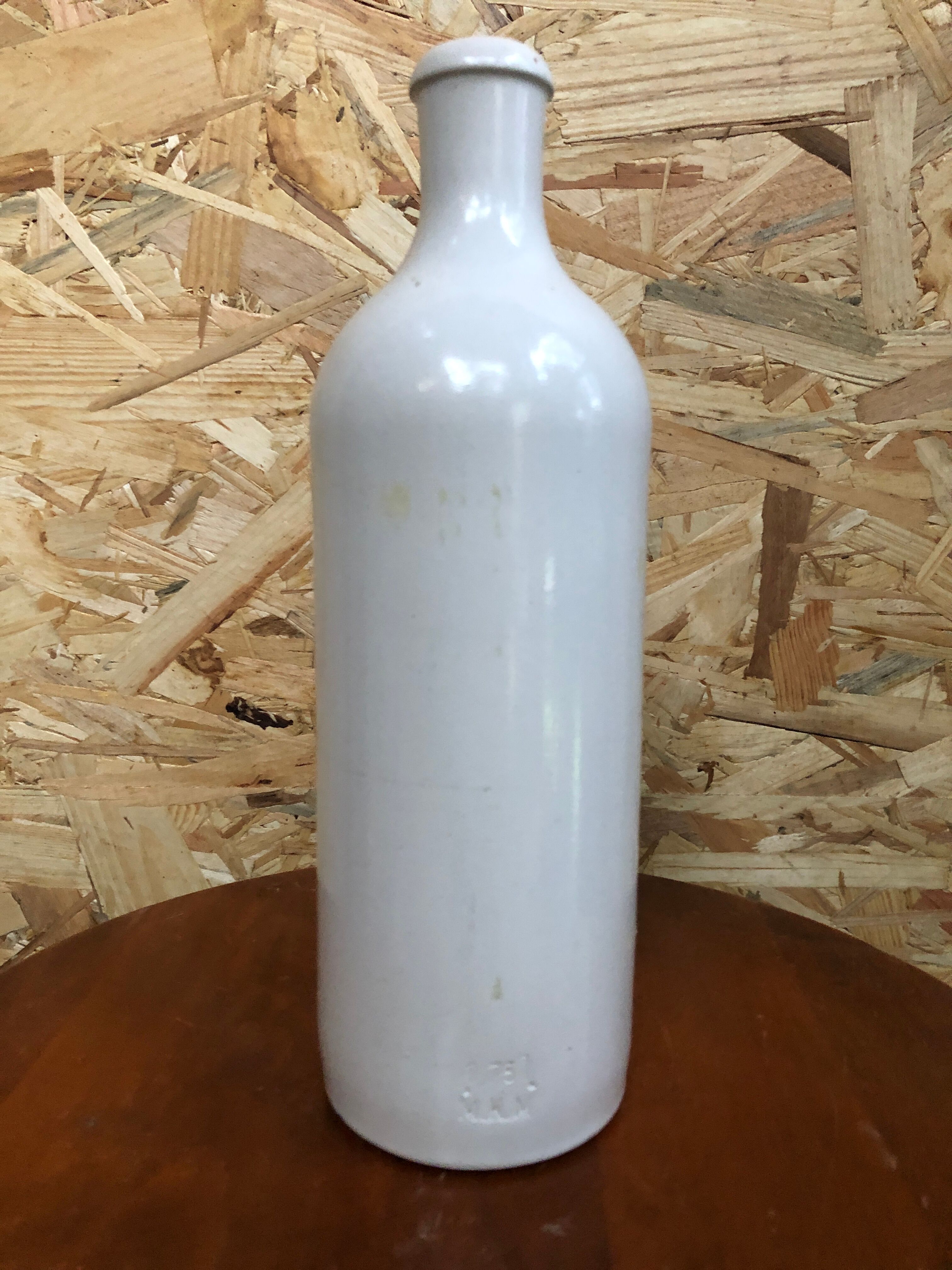 Paire anciennes bouteilles grès émaillé mkm 0,75l