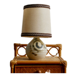 Lampe de chevet vintage en grès