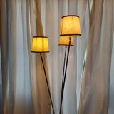 Lampadaire design en laiton 3 feux Arlus