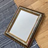 Flower beveled mirror