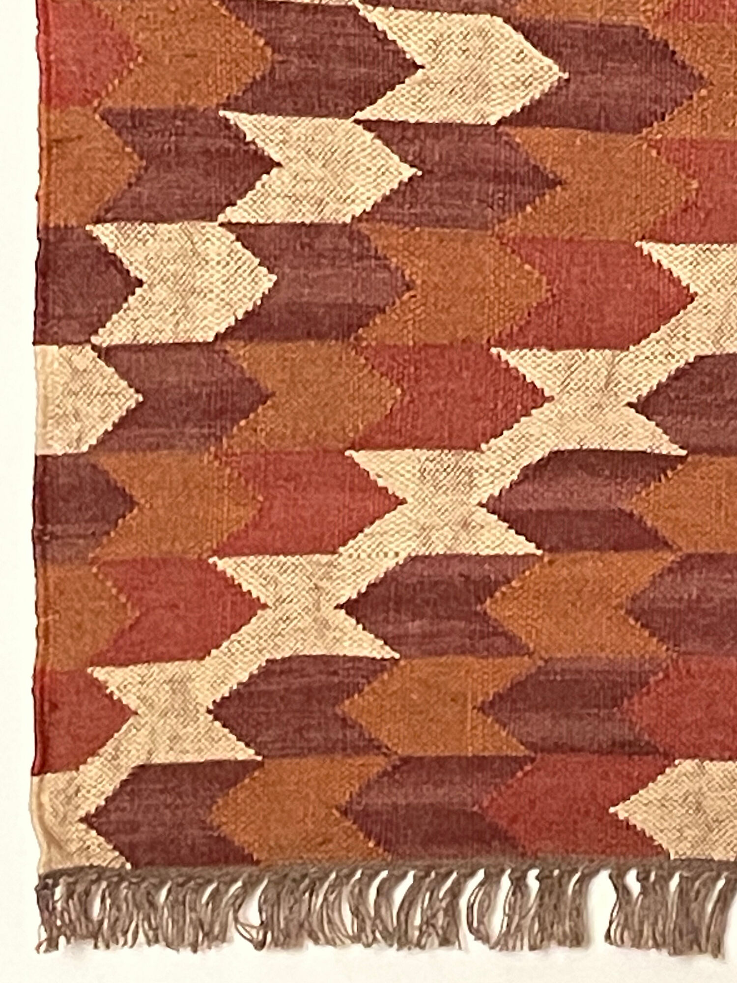 2.5 x 4 jute handwoven kilim runner carpet, rug, 75 x 120 cm