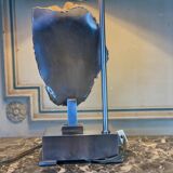 Table lamp, metal and quartz
