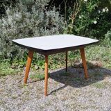 Beech and formica coffee table from the 60s