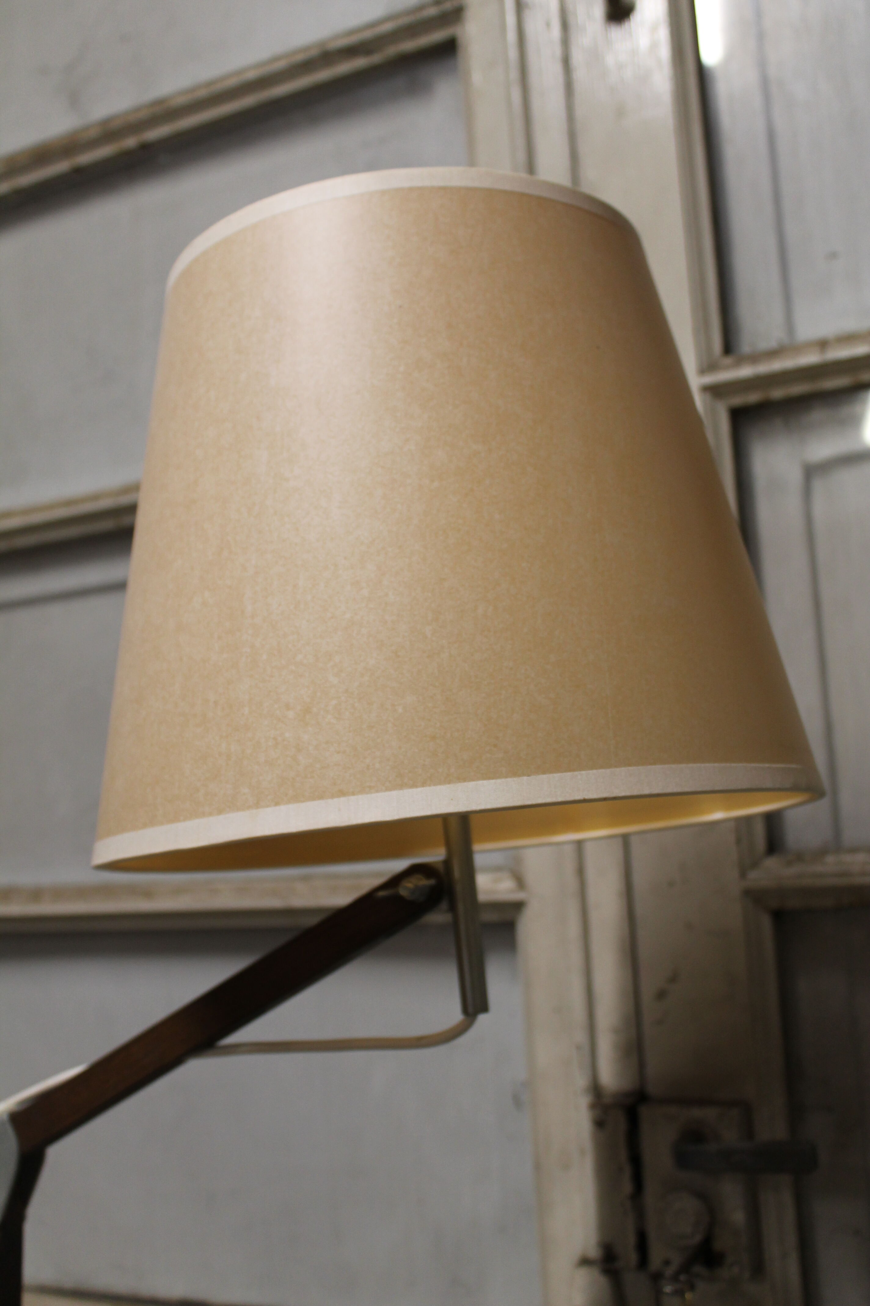 Scandinavian wooden lamppost