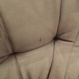 Lilac velour sofa, Danish design, 1970s, production: Denmark