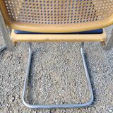 Set of 2 chairs by Marcel Breuer Cesca b32 edition of the 70s