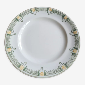 Assiette plate Longjumeau de Longwy