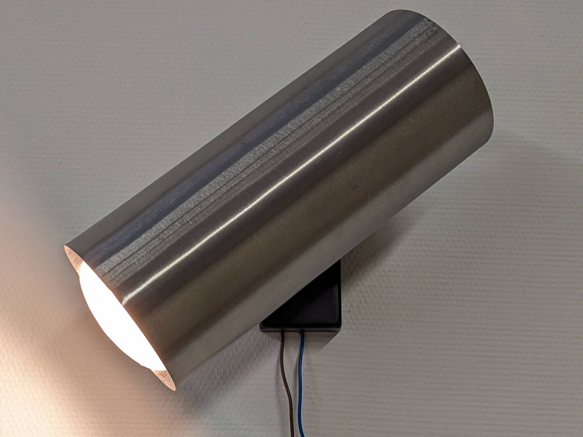 Series of 5 wall spotlights by René-Jean Caillette for Parscot circa 1960