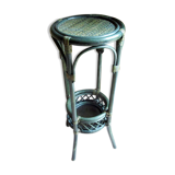 Bamboo and rattan plant holder