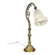 Degué: 1880s gilt bronze desk lamp