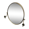 Miroir en laiton doré, 65x49 cm