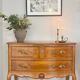Commode style Louis XV en chêne massive