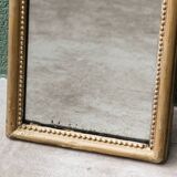 Mercury mirror, carved wood