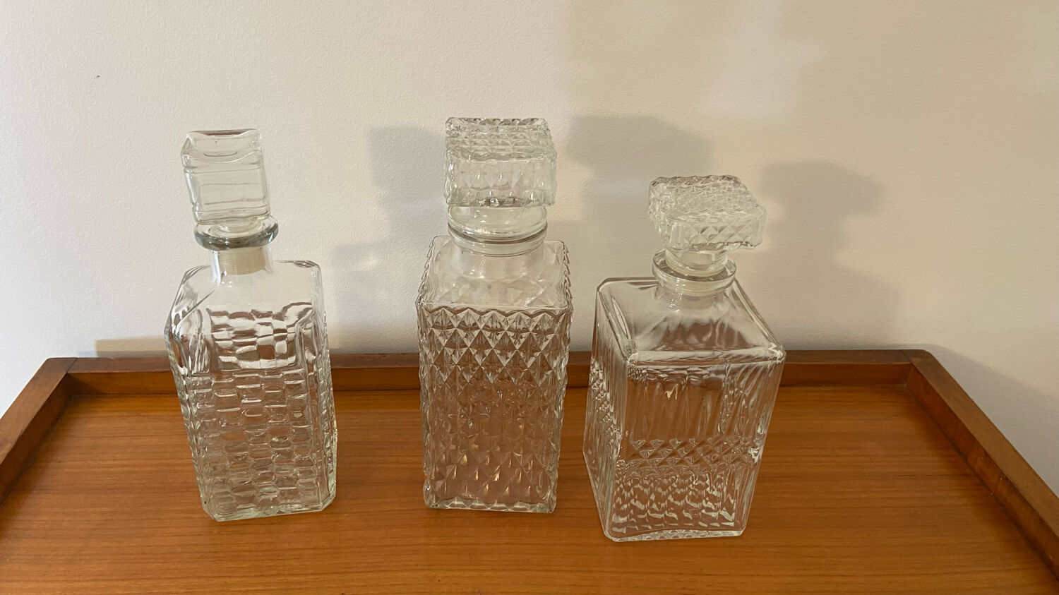 BHV PRODUCT - Vintage Glass Whisky Carafe