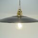 Suspension in black enamelled sheet metal