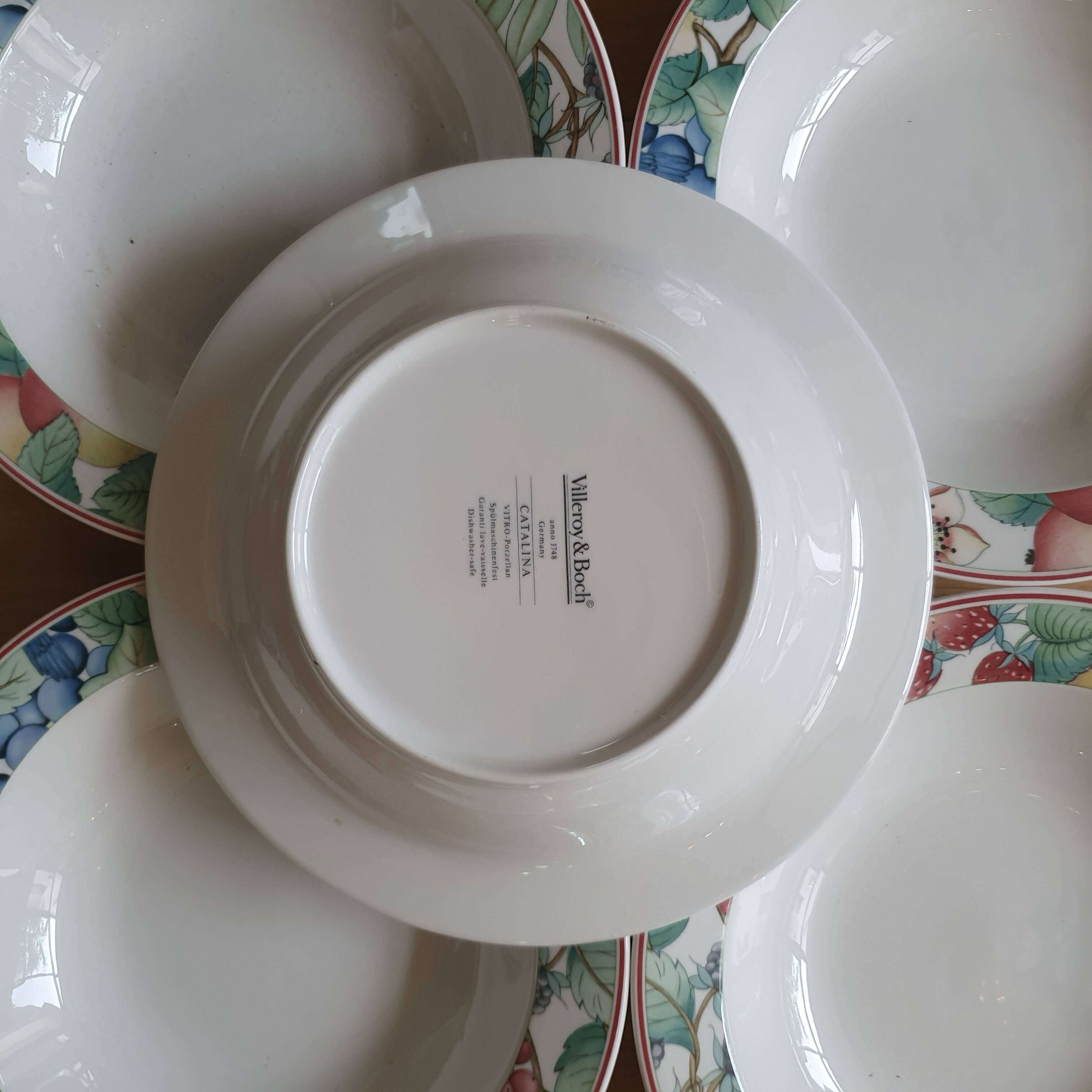 10 deep plates Villeroy and Boch Catalina