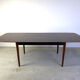 Midcentury Danish extendable dining table in teak, 1960s