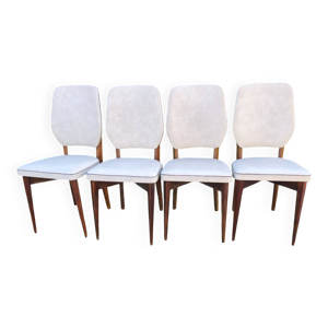 Lot de 4 chaises vintage - design scandinave