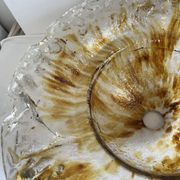 Suspension abat-jour verre de murano vintage