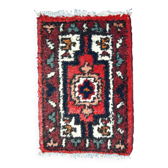Tapis Vintage Hamadan en Laine, Années 1970, Élégance du Moyen-Orient